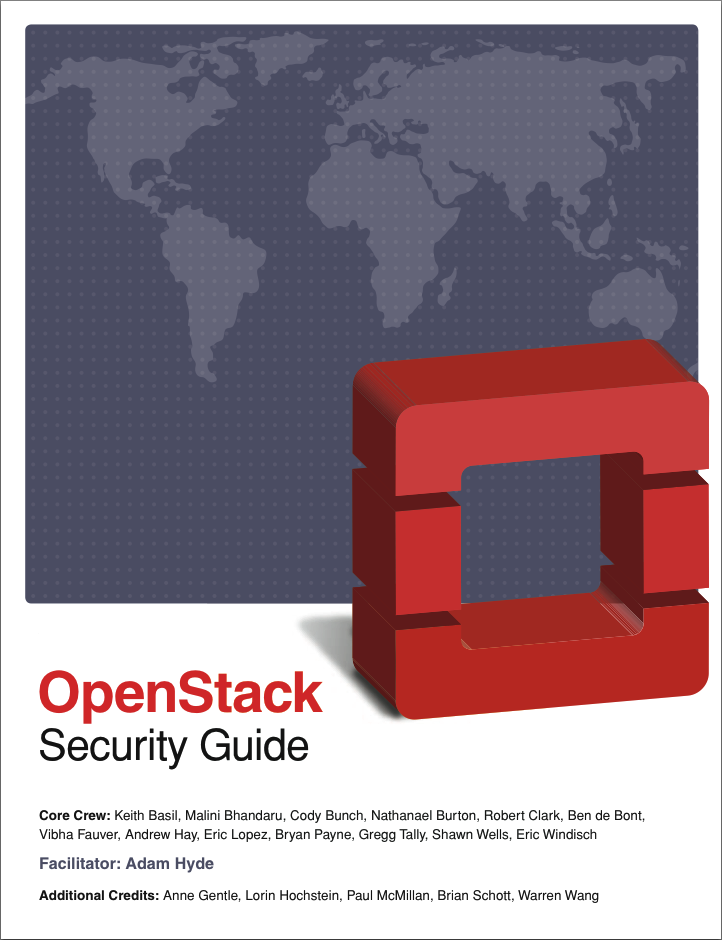 Creation of the OpenStack Security Guide